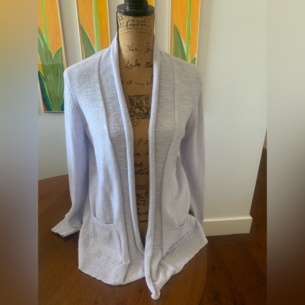 Lilly Pulitzer open shawl collar  cardigan